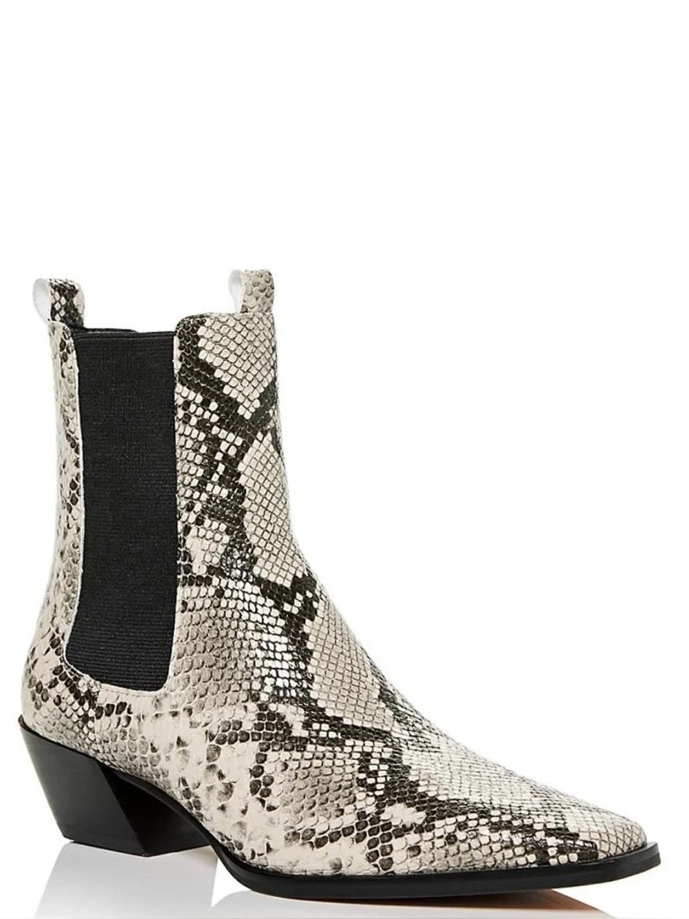 New Aqua Women's Esra Chelsea boots - Natural Snake - Size 7